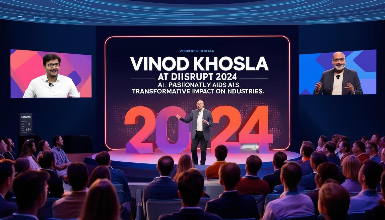 Vinod Khosla discusses the future of AI at Disrupt 2024
