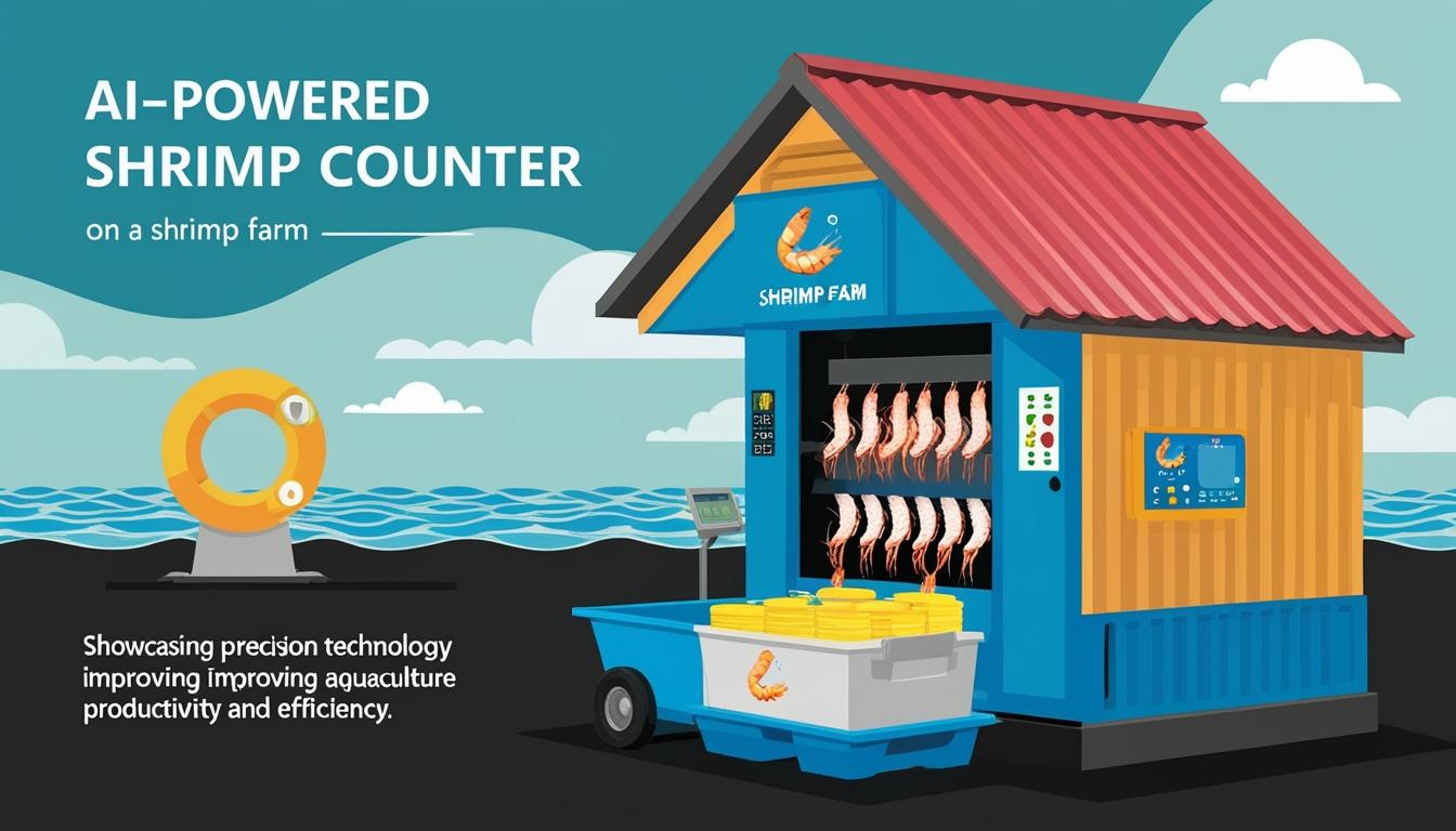 Danish company unveils AI-driven shrimp counters to revolutionise aquaculture