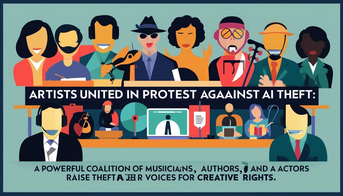 Industry leaders unite against unregulated use of creative works in AI training