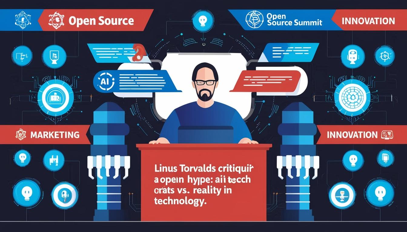 Linus Torvalds critiques current AI hype as overwhelmingly driven by marketing