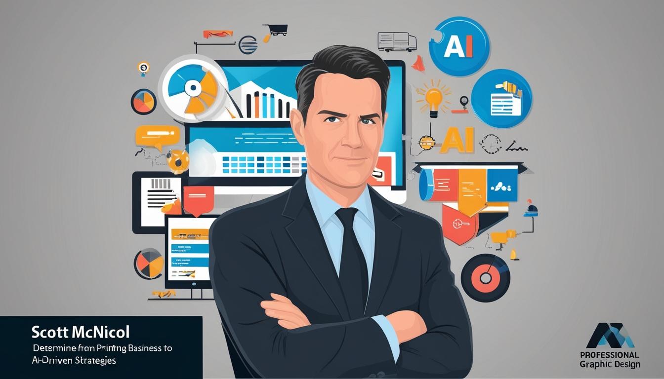 Manchester entrepreneur Scott McNicol sells printing business to focus on AI marketing venture