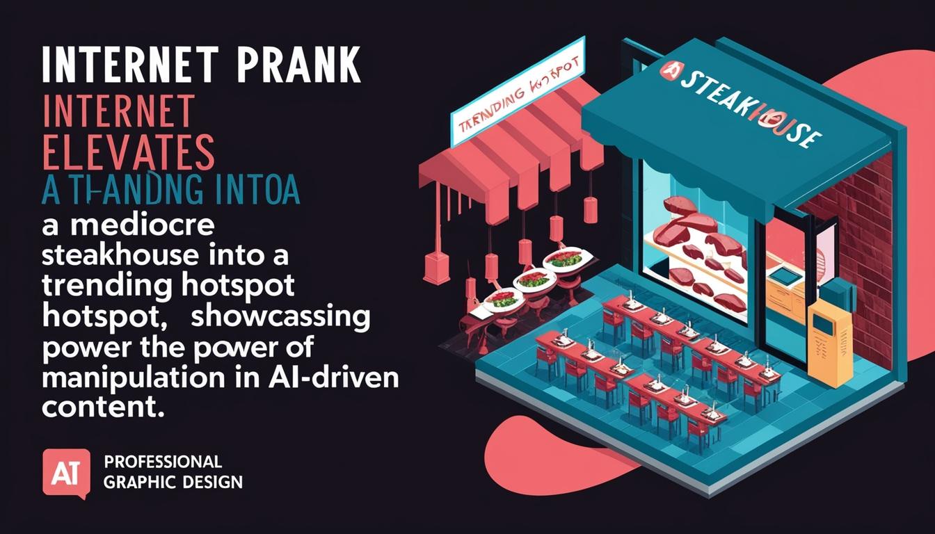 Online hype elevates London's Angus Steakhouse amidst AI and internet pranks