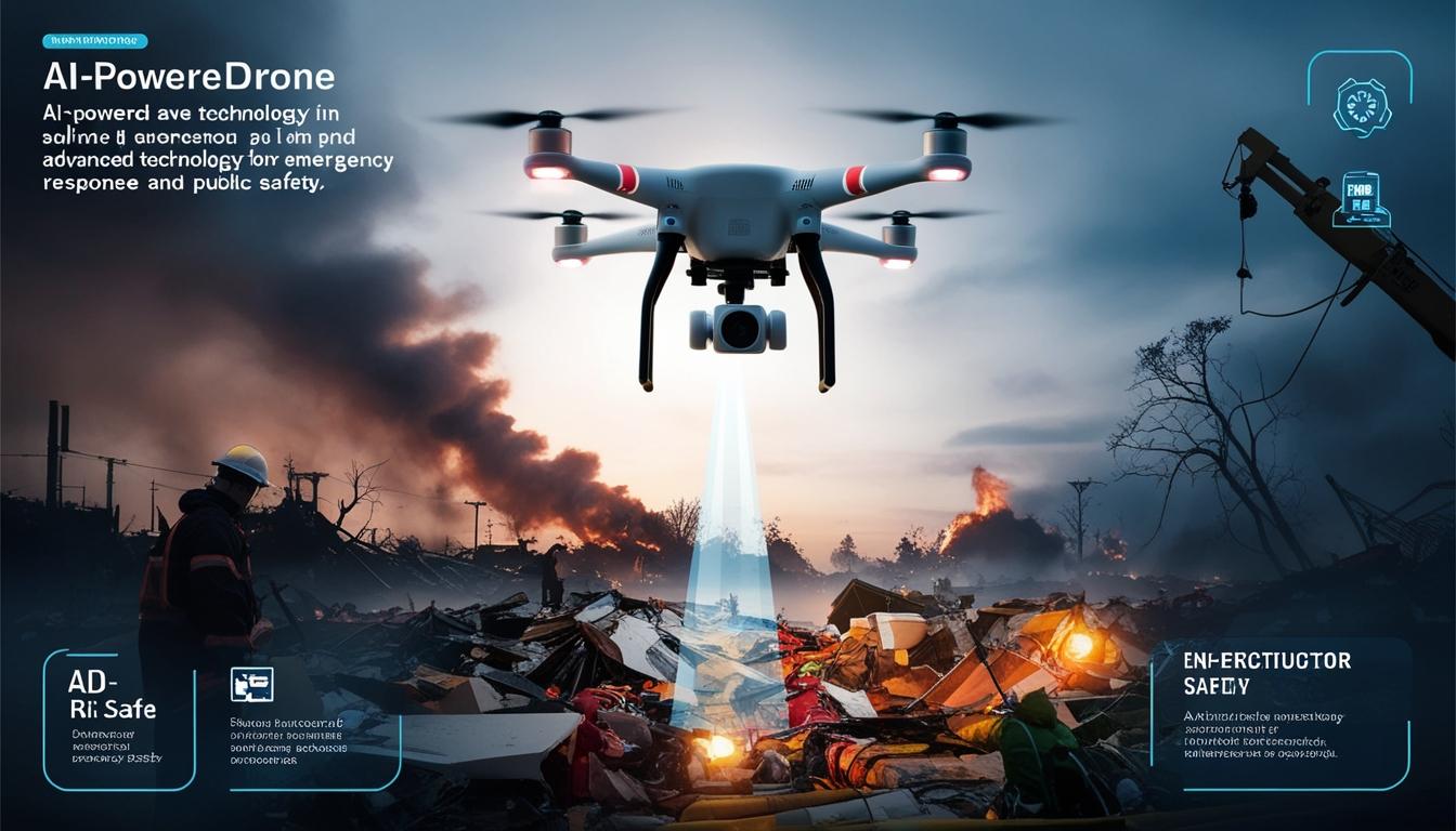 Skyfire AI enhances drone technology for emergency response
