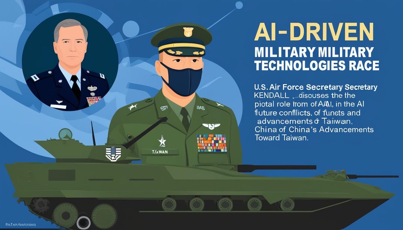 US Air Force chief highlights technological race with China and the role of AI