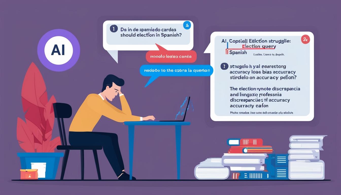 AI models struggling with election queries in Spanish, new study reveals