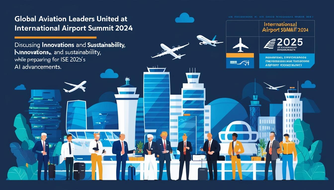 Aviation and technology insiders gear up for the International Airport Summit 2024 and ISE 2025