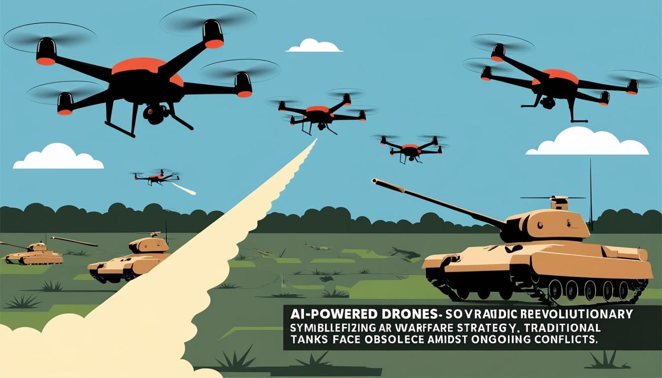 Eric Schmidt calls for US Army to replace tanks with AI-powered drones