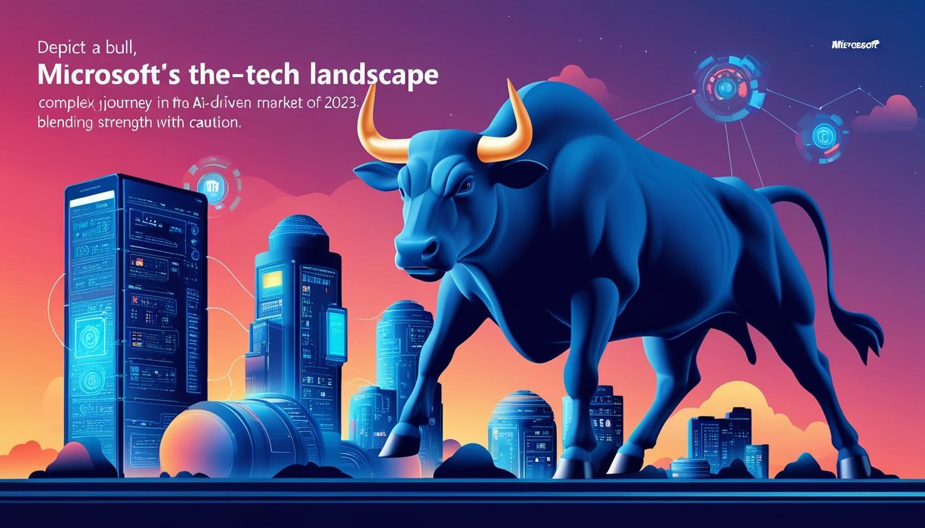 Microsoft's performance in the AI-driven bull market of 2023