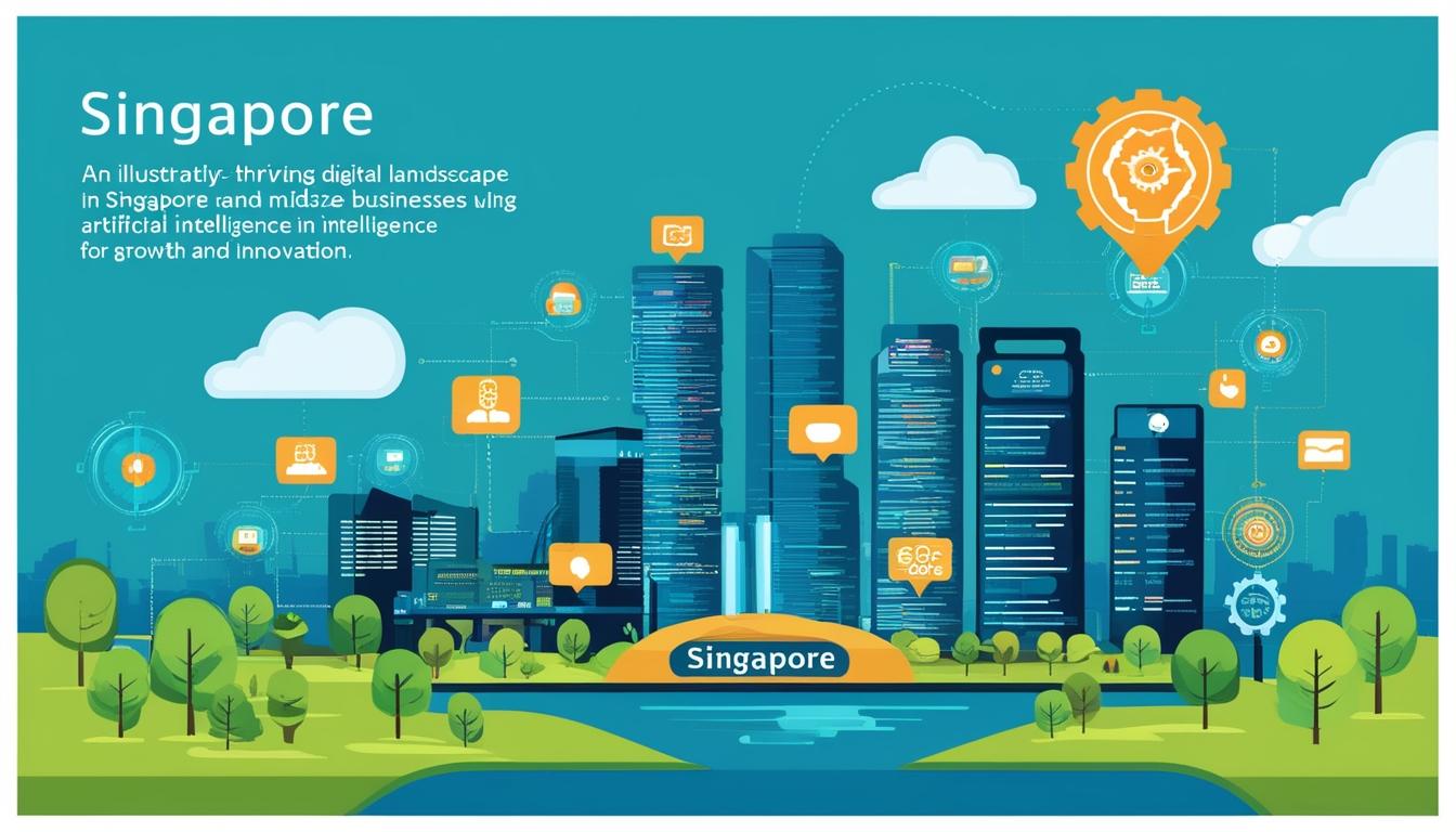 Singapore's digital economy thrives, driving significant GDP contributions and AI adoption