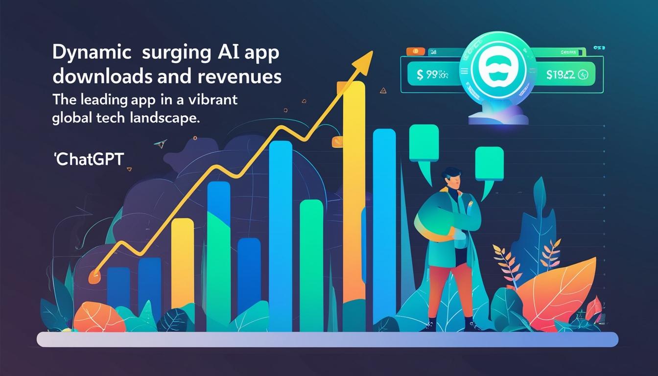 Surge in global AI app downloads and revenues predicted for 2024
