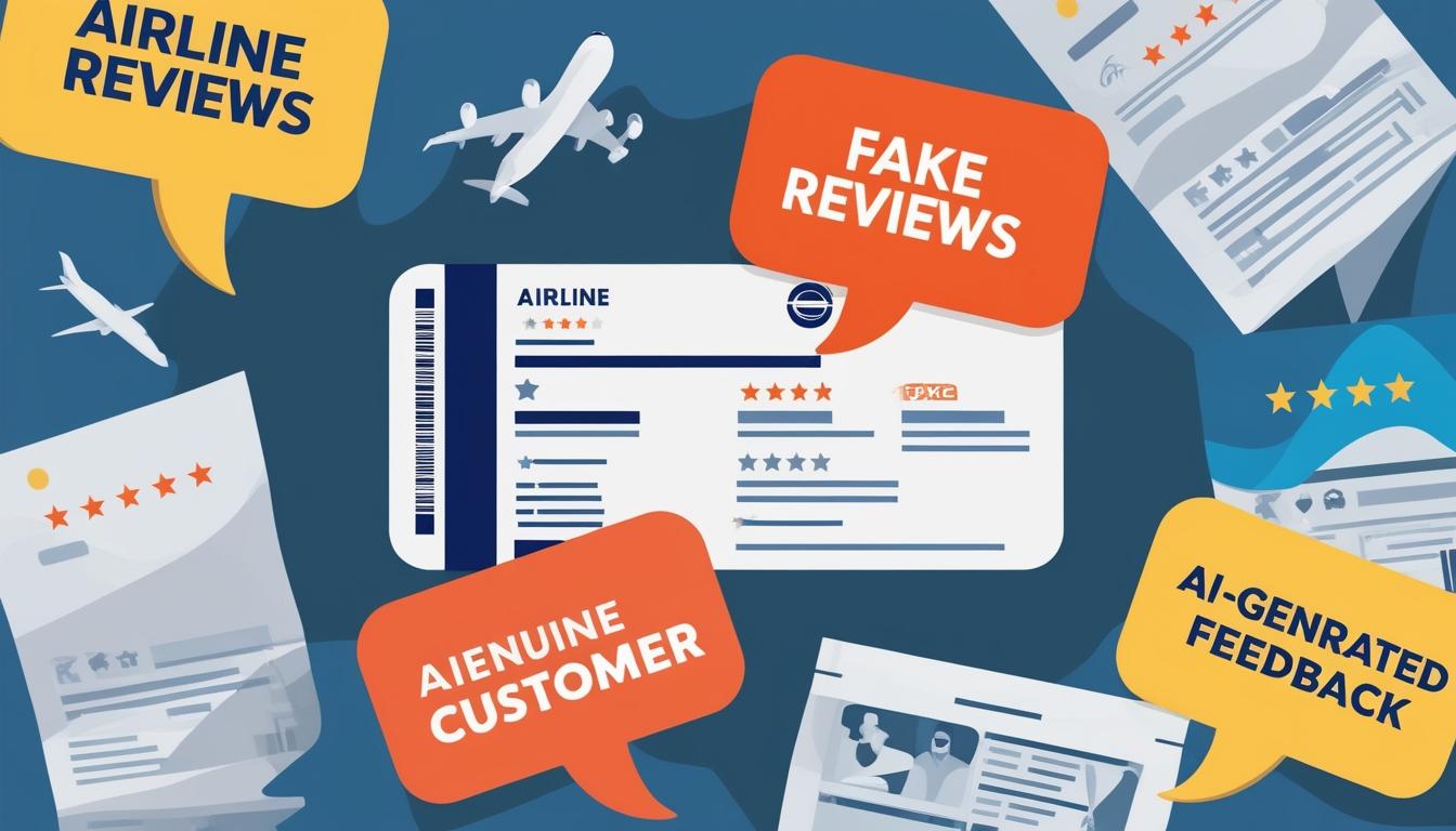 AI-generated fake reviews surge in airline industry, study reveals