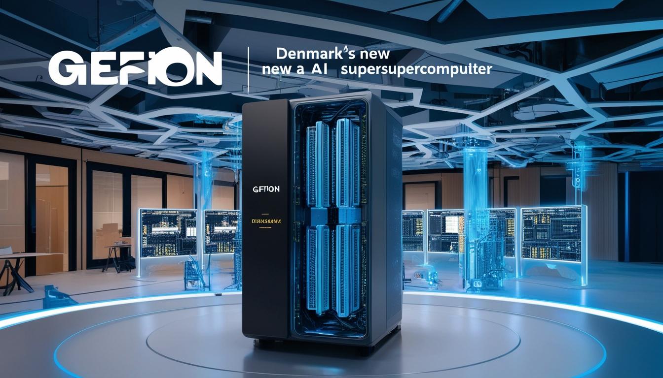 Denmark launches Gefion, its new AI supercomputer