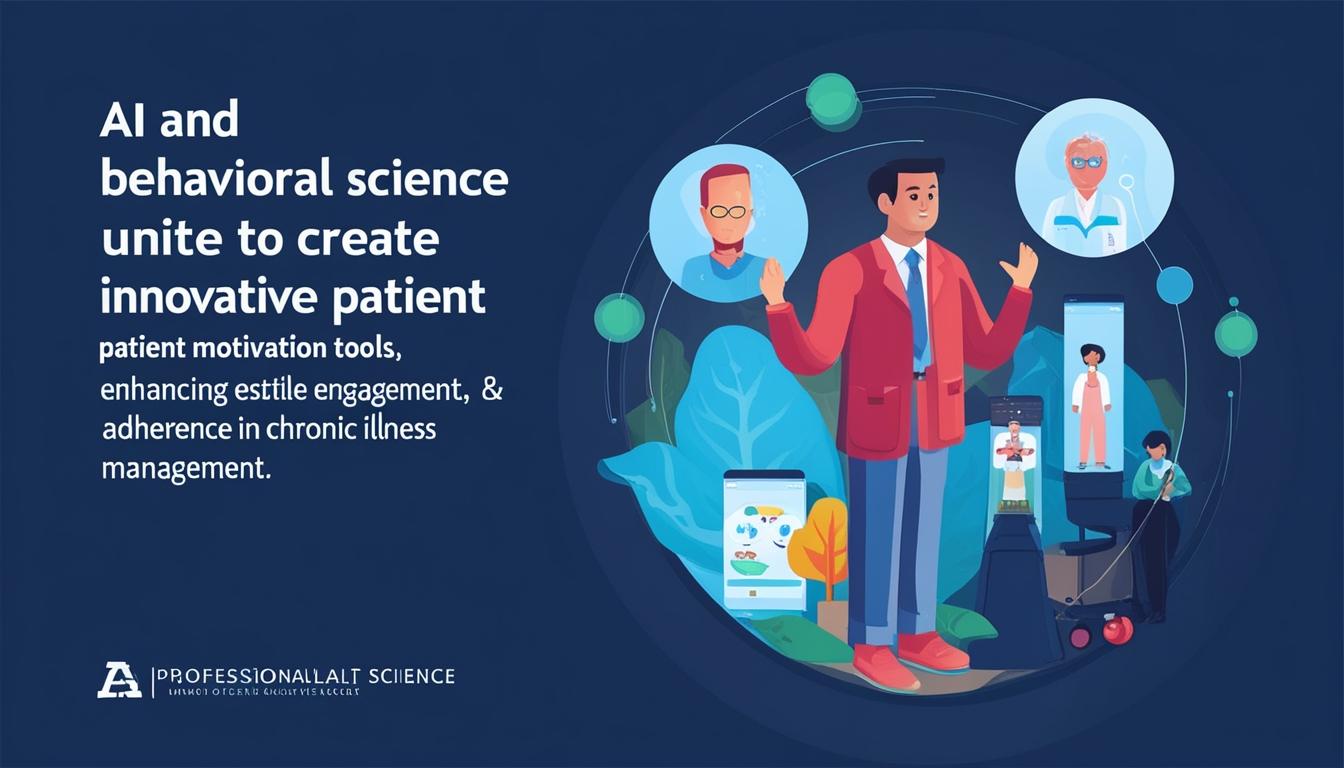 Harnessing AI and behavioural science to boost patient motivation in healthcare