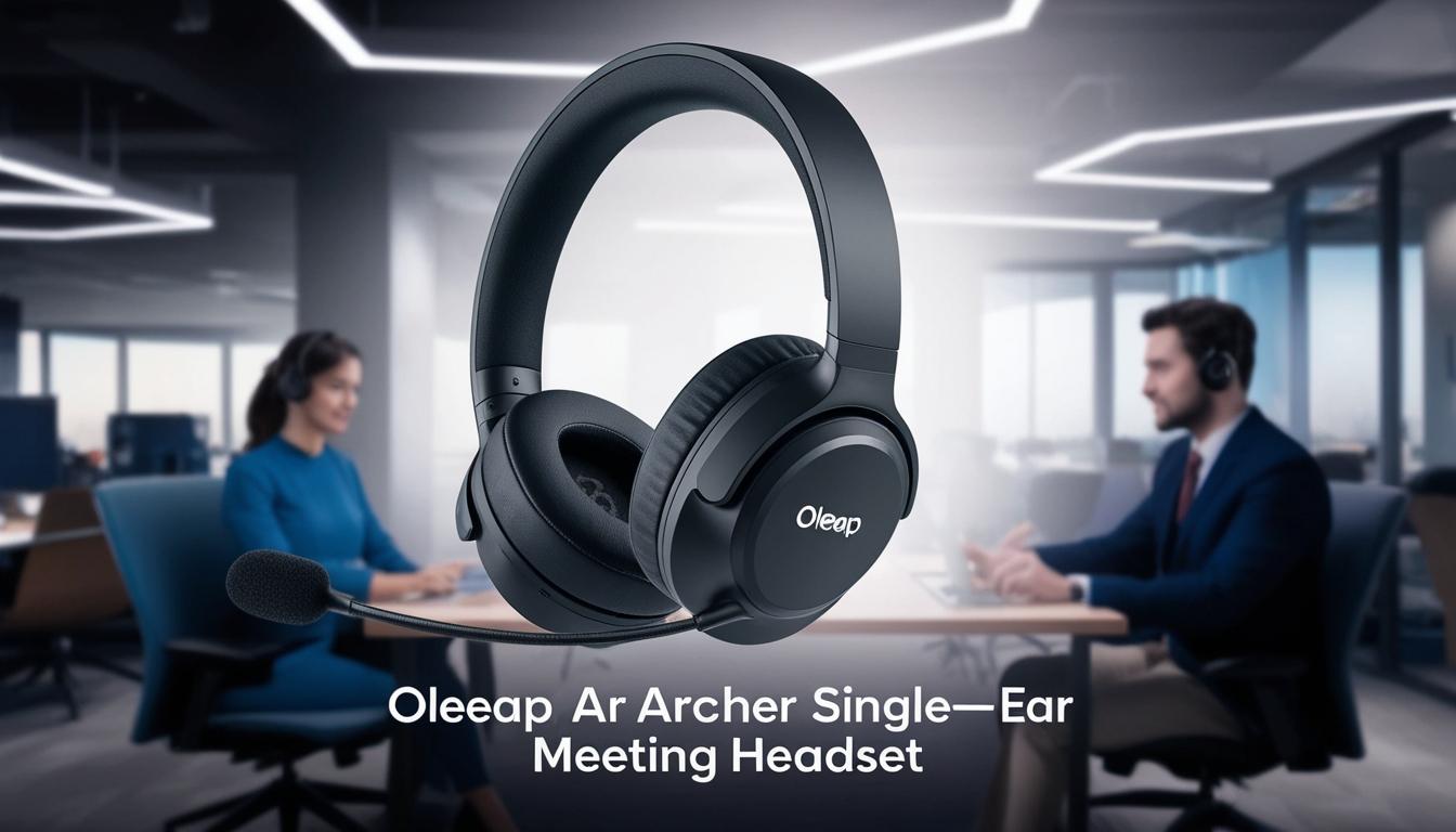 Oleap Archer headset enhances productivity with AI and cutting-edge features