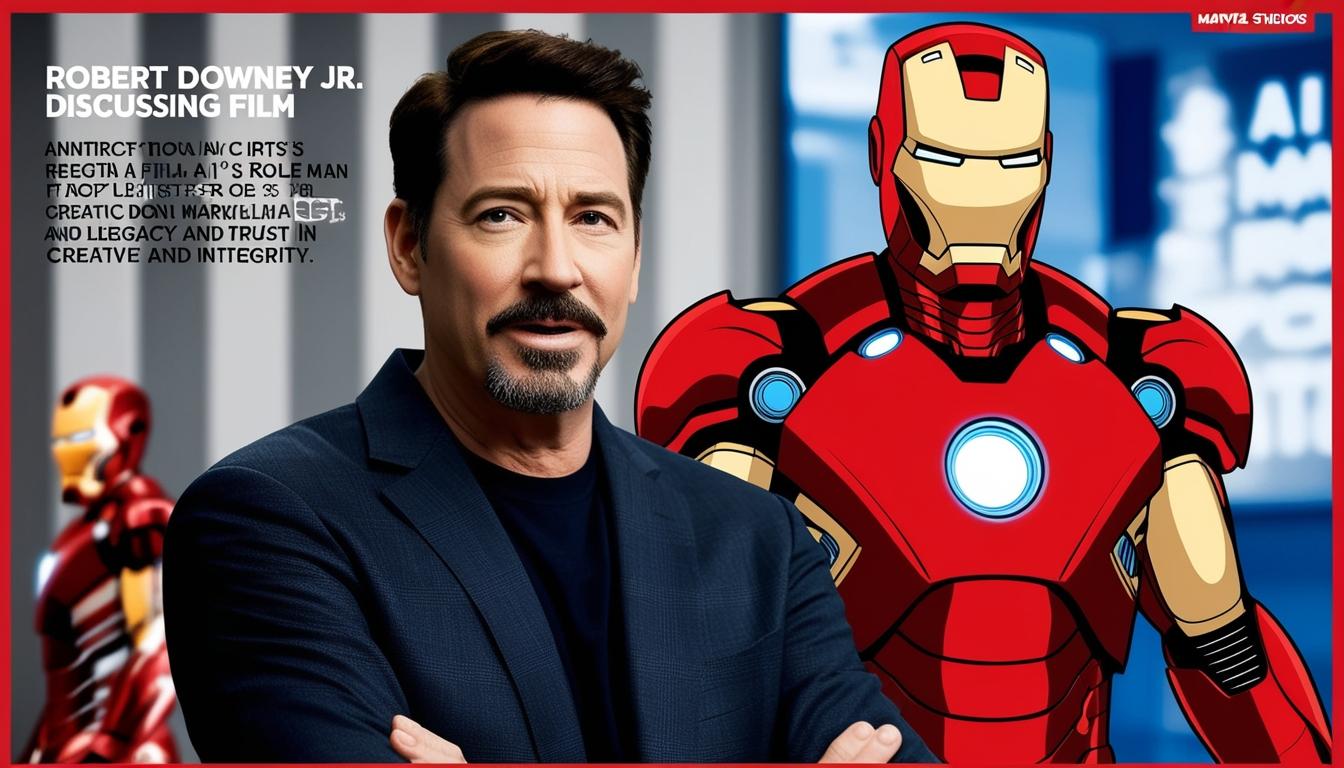 Robert Downey Jr. reassures fans about AI in Marvel films