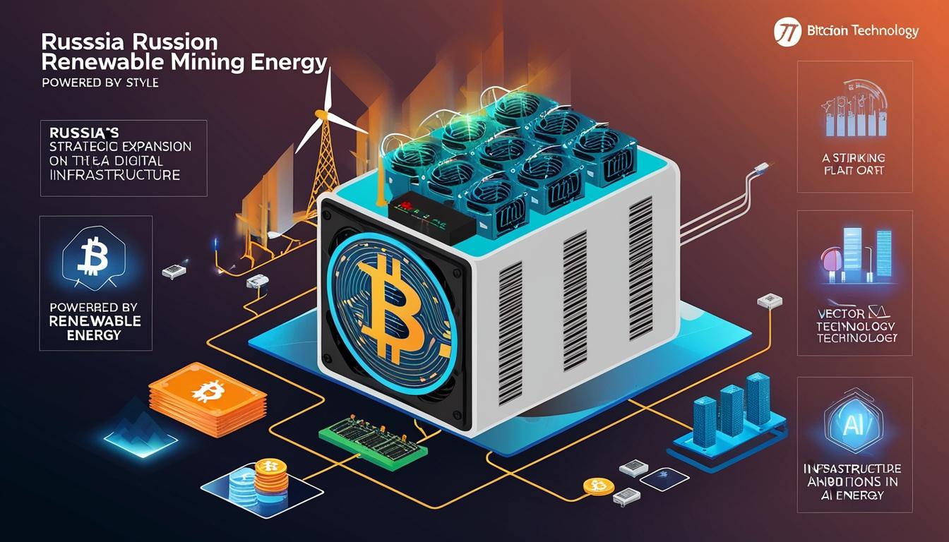 Russia's strategic expansion in computing infrastructure for bitcoin mining and AI
