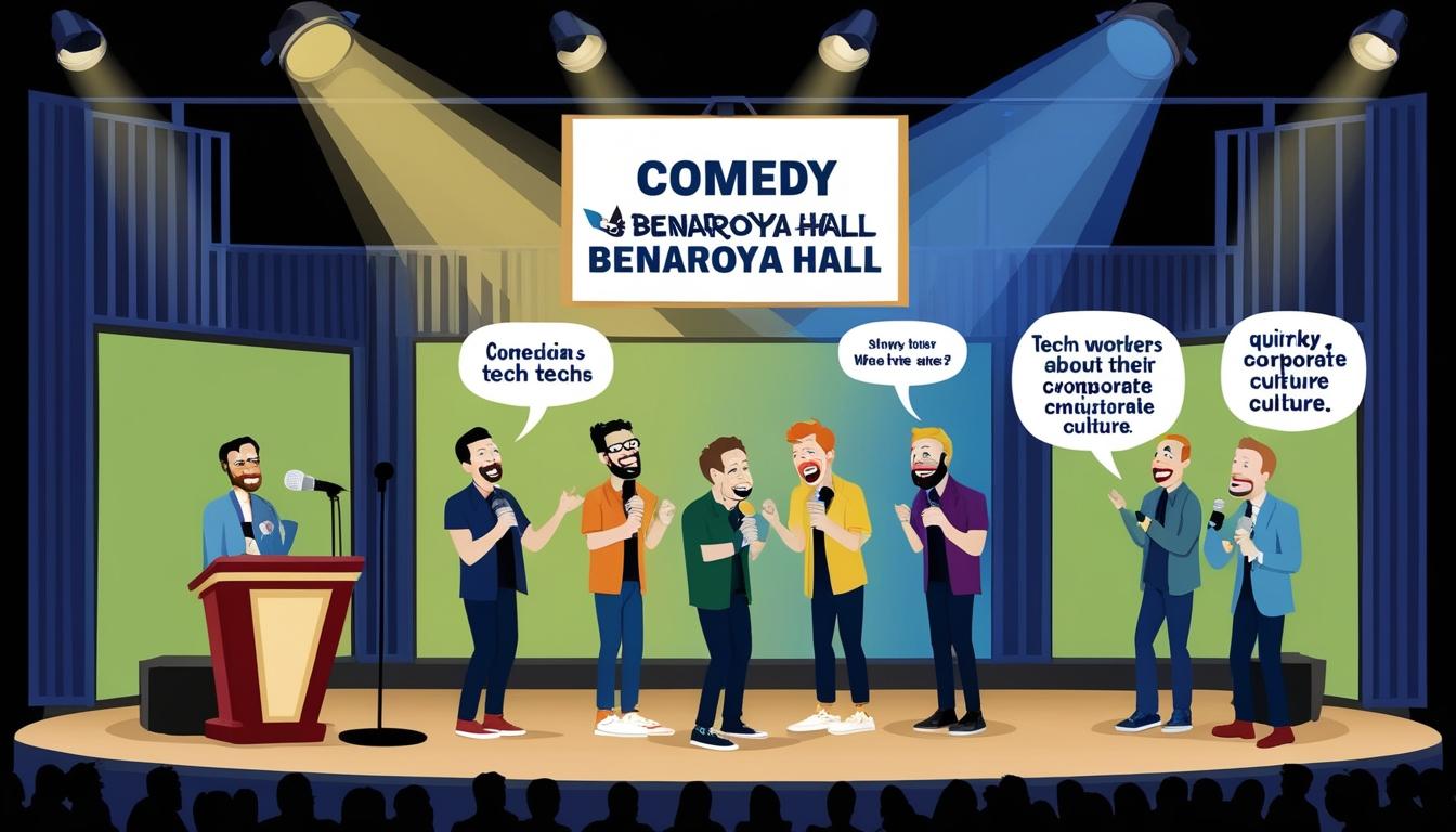 Seattle's Tech Roast Show brings comedians and tech workers together for a night of laughter and reflection