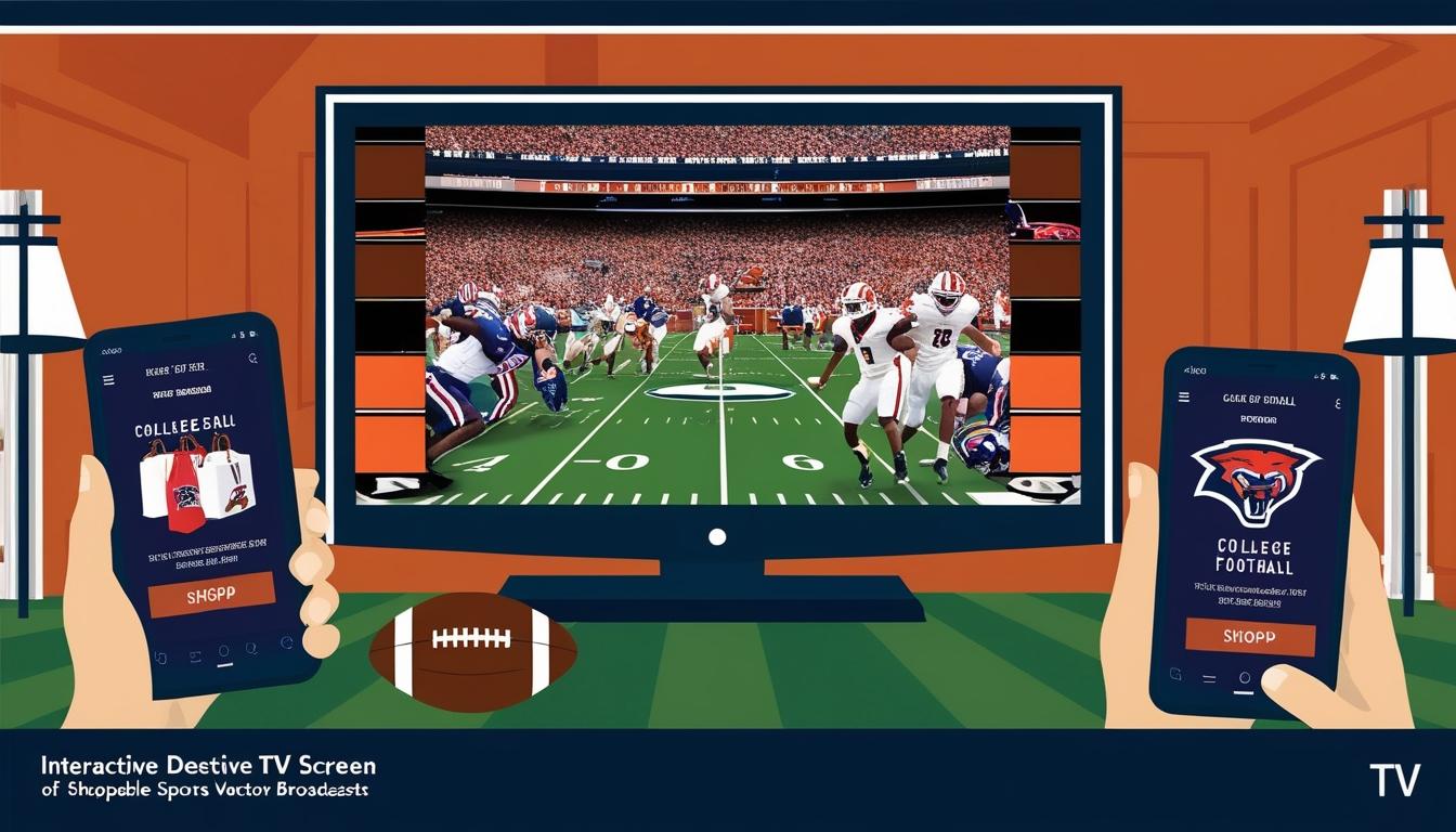 The CW Network partners with Shopsense AI to launch shoppable TV for college football fans