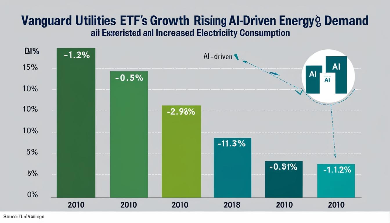 Vanguard Utilities ETF outperforms S&P 500 amid AI-driven energy demand surge