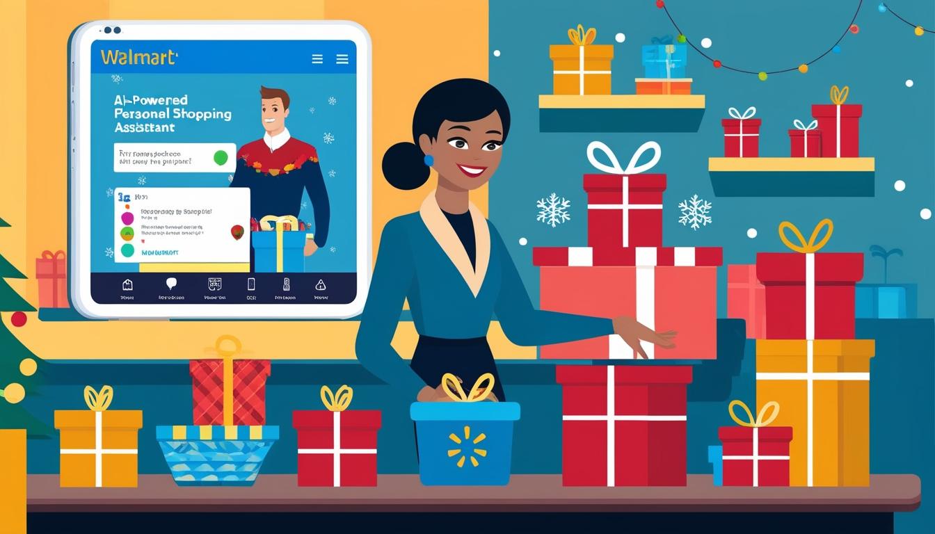 Walmart integrates AI innovations to enhance holiday shopping experience