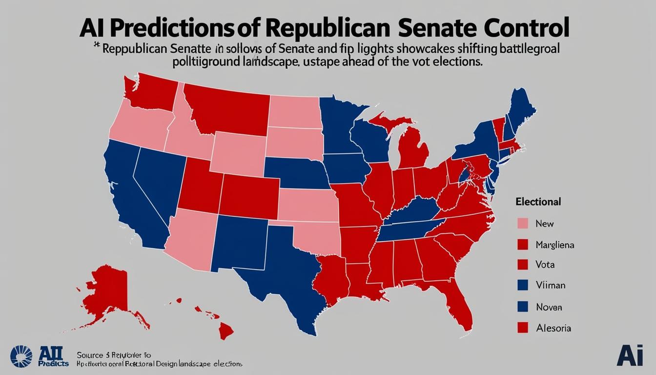 AI predicts Republican takeover of the U.S. Senate ahead of elections