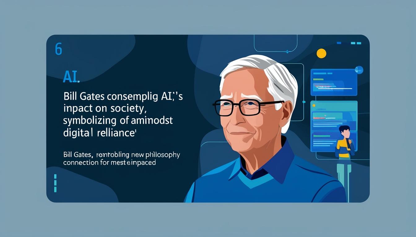 Bill Gates calls for a new philosophical framework to navigate AI's impact on society