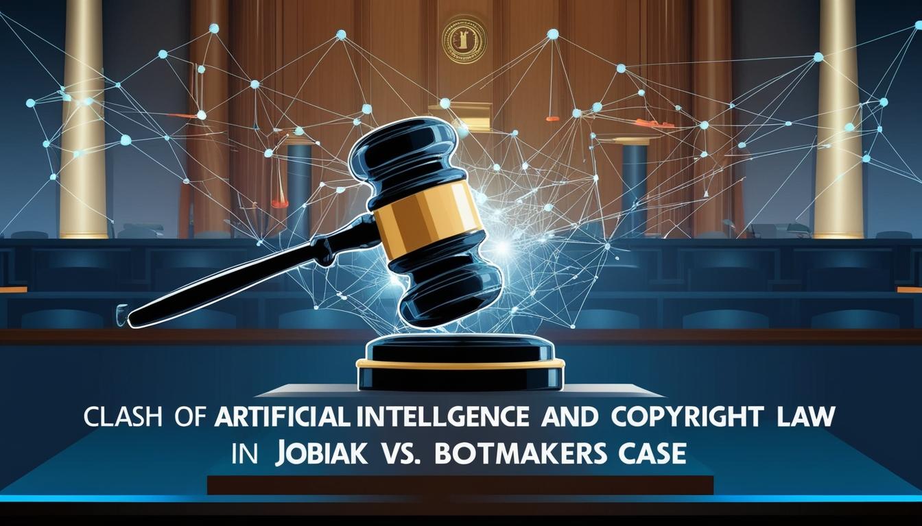 Court rules on AI and copyright case as Jobiak aims to amend complaint
