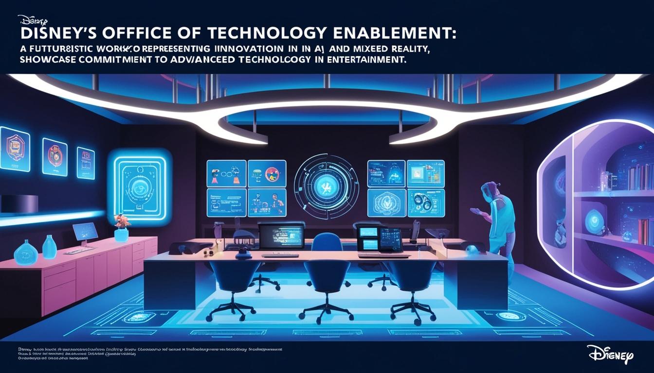 Disney forms new group to explore AI and innovative technologies