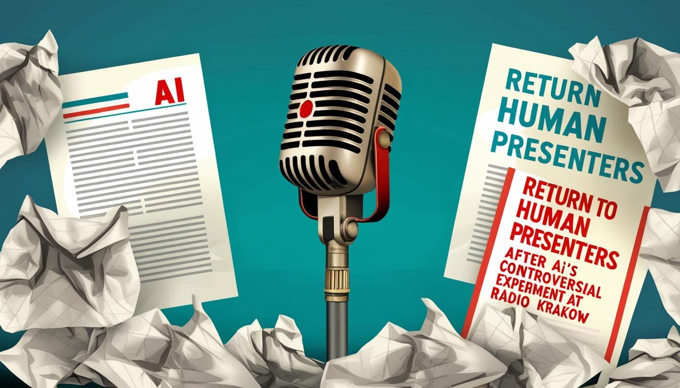 Radio Krakow abandons AI presenters in favour of human content