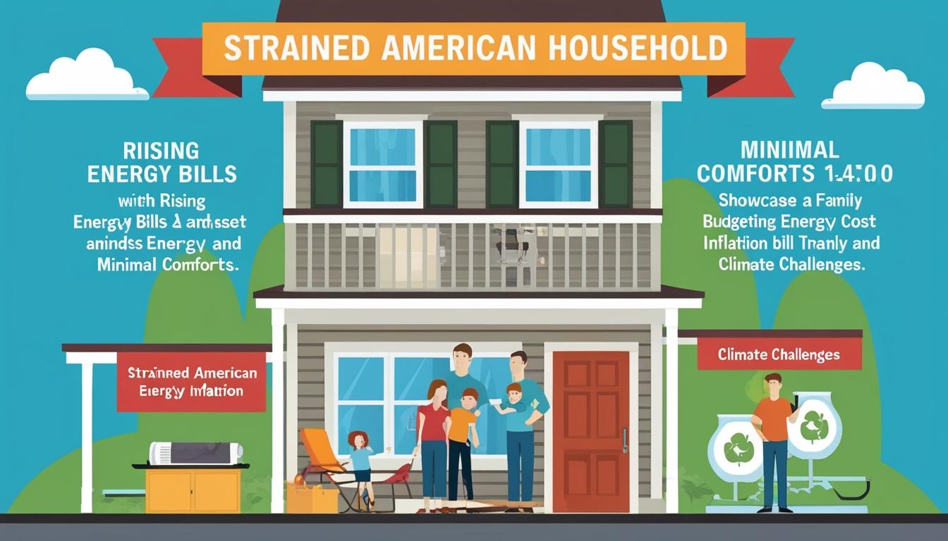 Rising energy costs strain American households amidst climate and industry changes