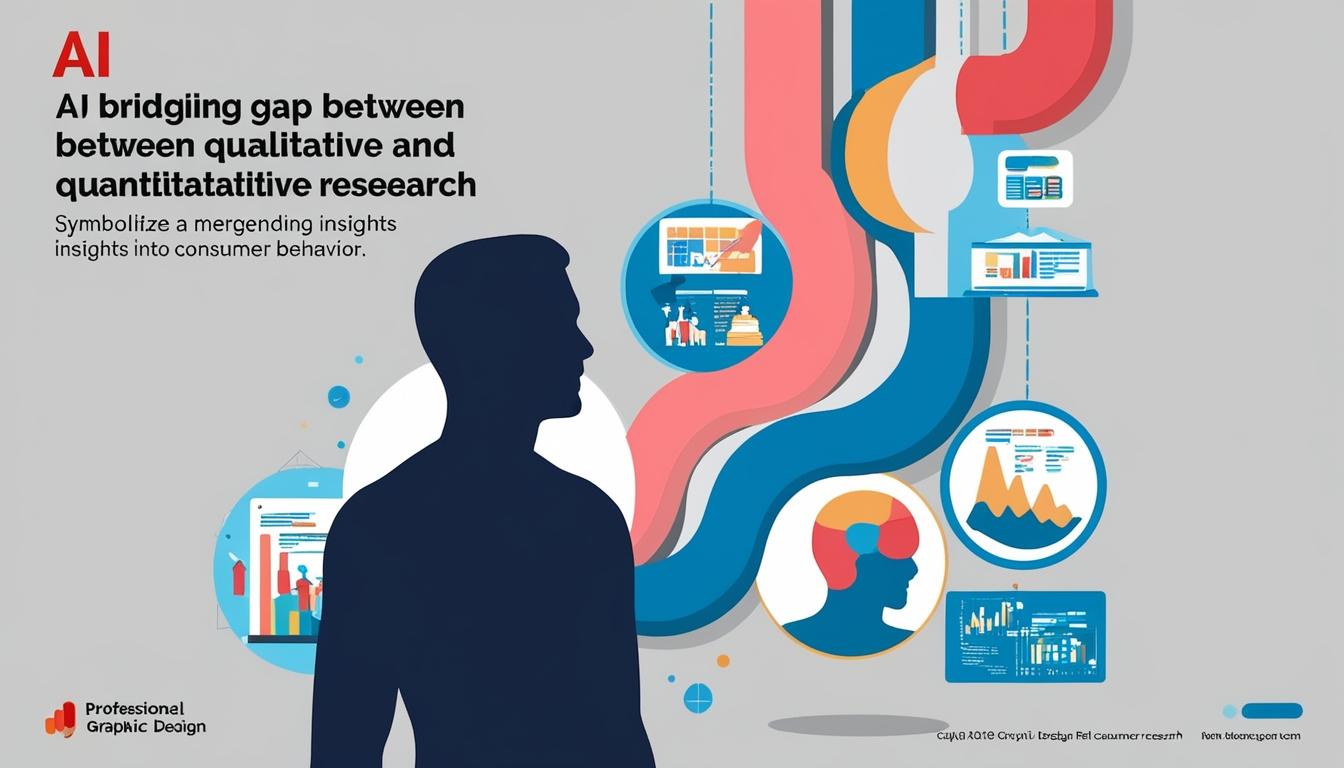 AI bridges the gap between qualitative and quantitative research methodologies