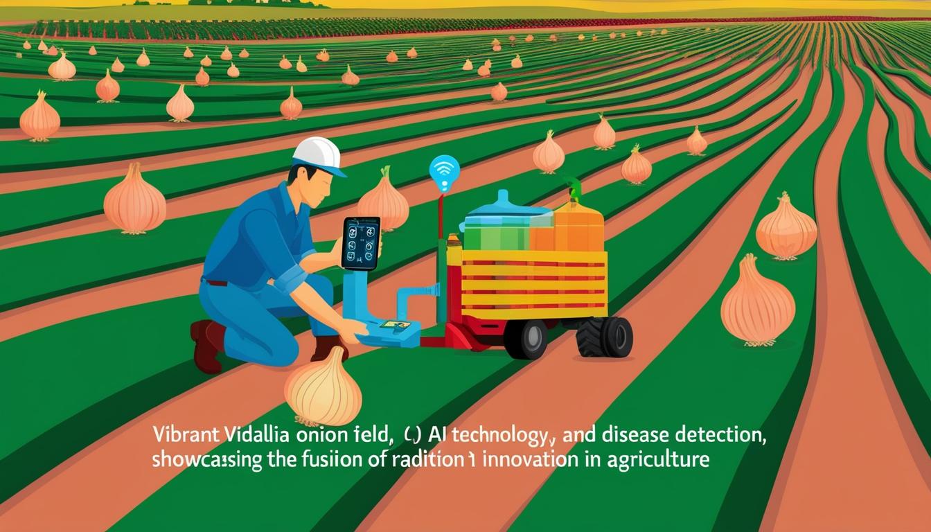 University of Georgia researchers enhance Vidalia onion farming with AI technology