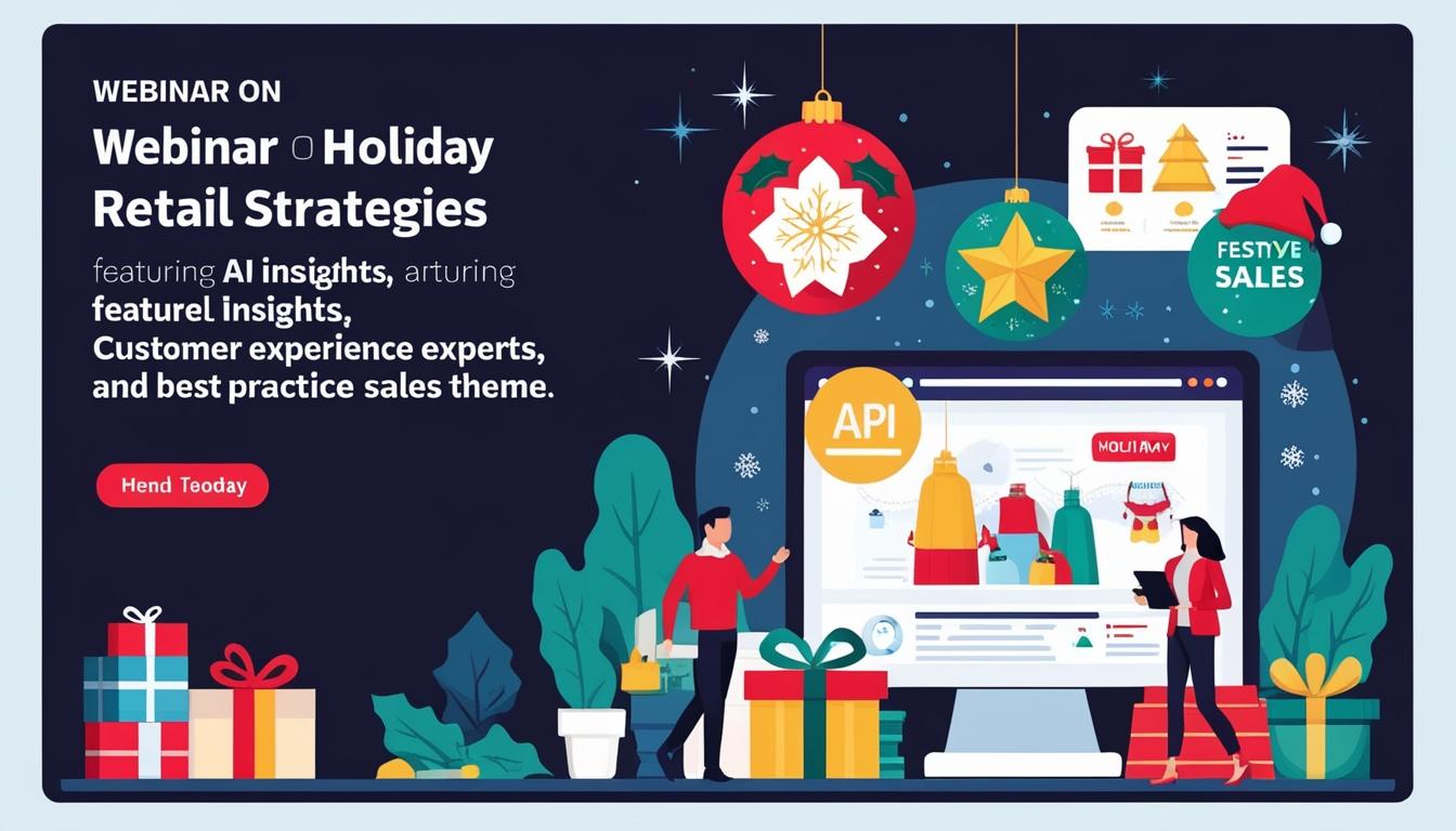 Webinar to enhance customer service strategies ahead of holiday sales