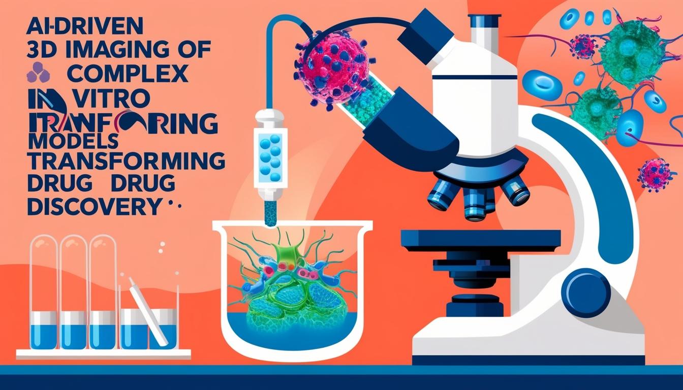 Webinar to explore innovations in drug discovery through advanced in vitro models and AI techniques