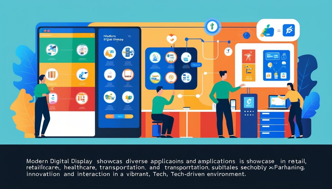 Digital displays revolutionising industry practices: a deep dive into modern innovations
