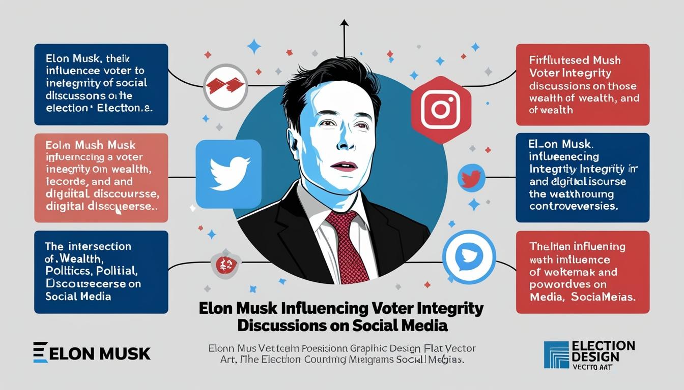 Elon Musk's influence over X amidst US election controversies