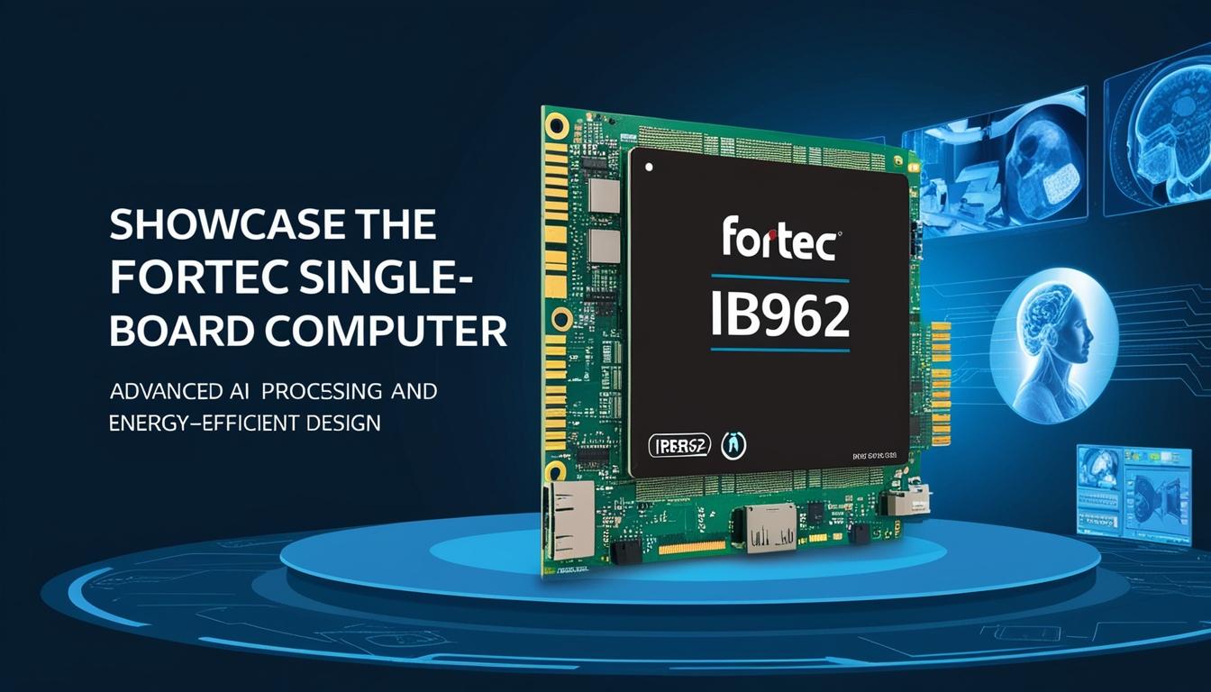 FORTEC Integrated launches advanced single-board computer for edge applications