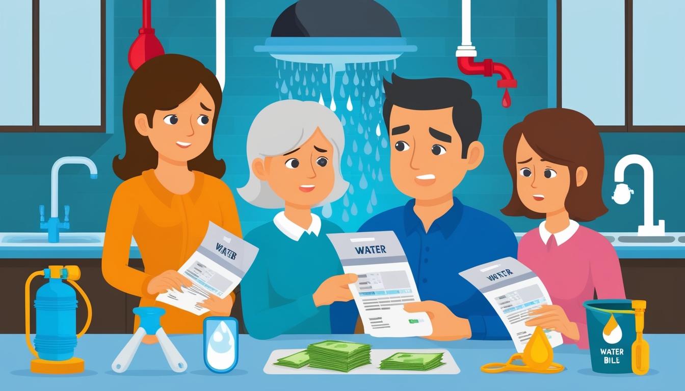 Households brace for rising water bills as financial pressures mount