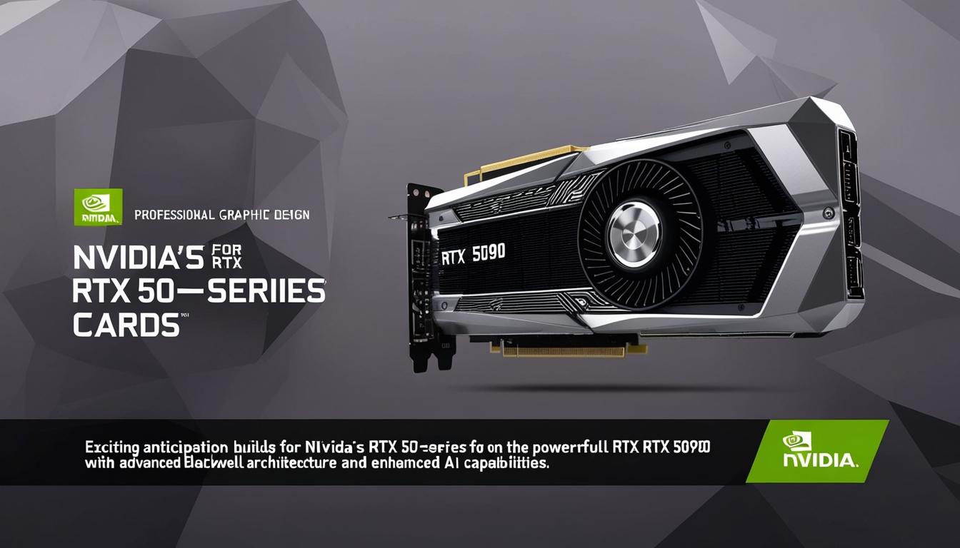 Nvidia's RTX 50-series graphics cards set for earlier reveal amid rising anticipation