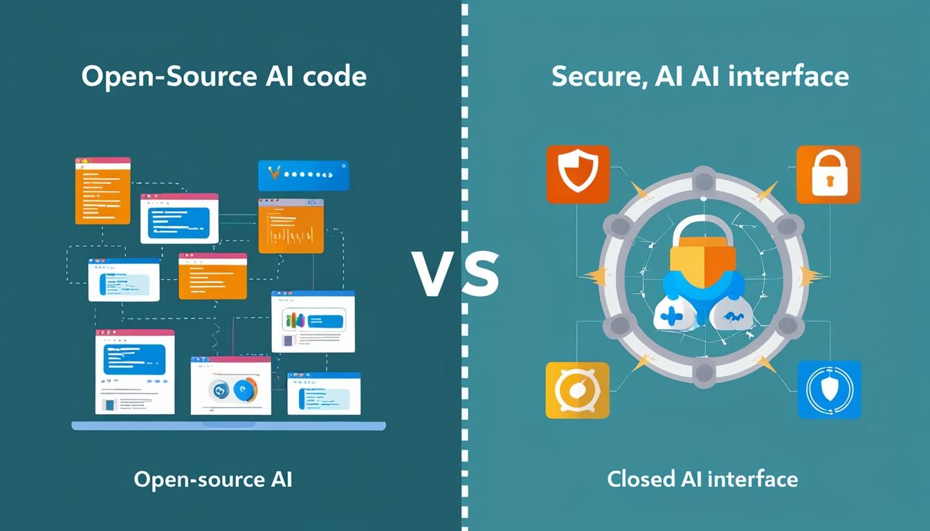 The debate on open versus closed AI models intensifies