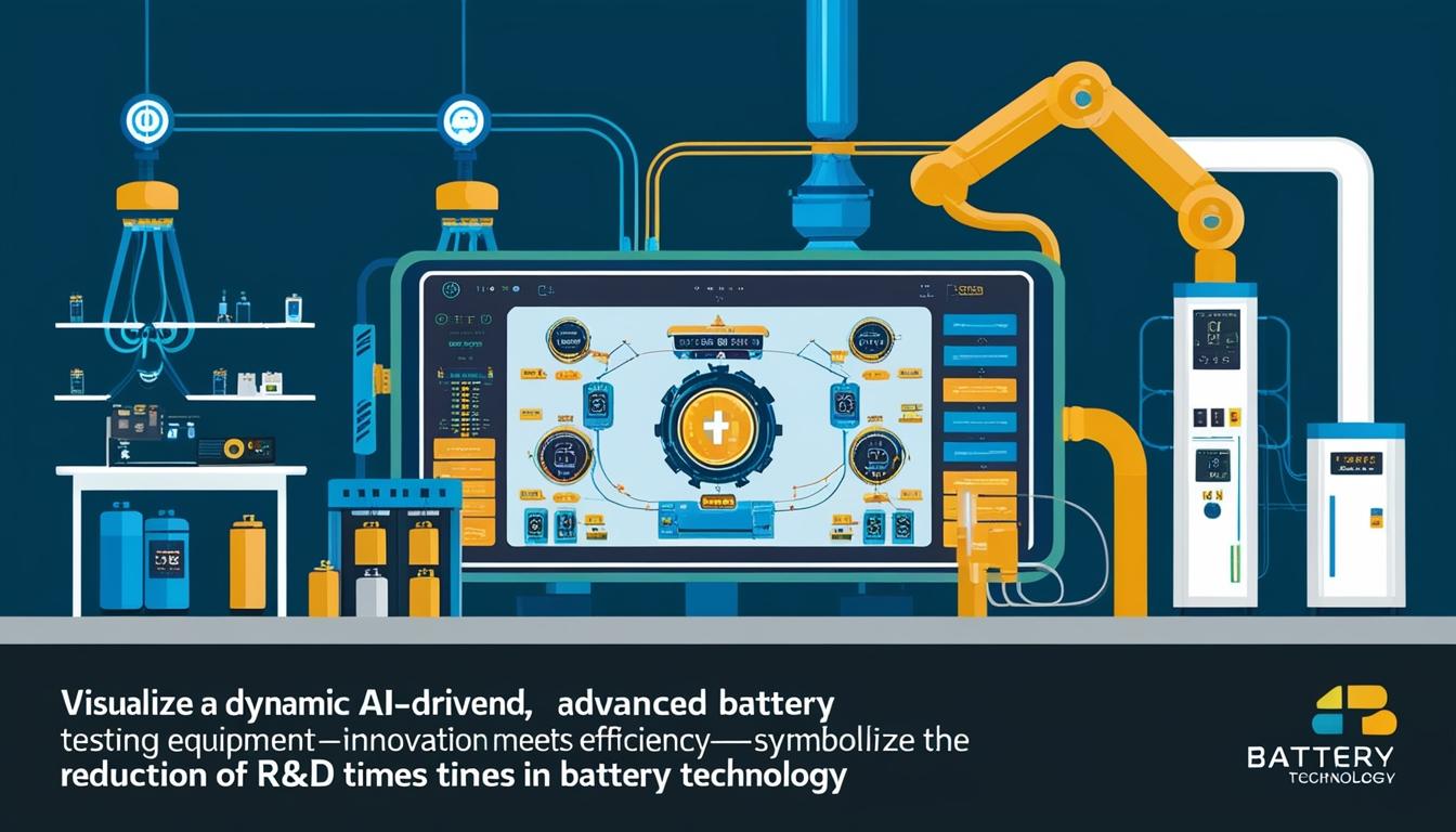 CamLine and theion achieve dramatic reduction in battery R&D testing times with AI integration