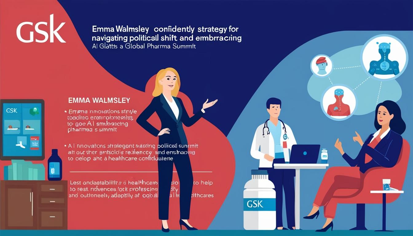 Emma Walmsley discusses GSK's future amidst political and technological shifts