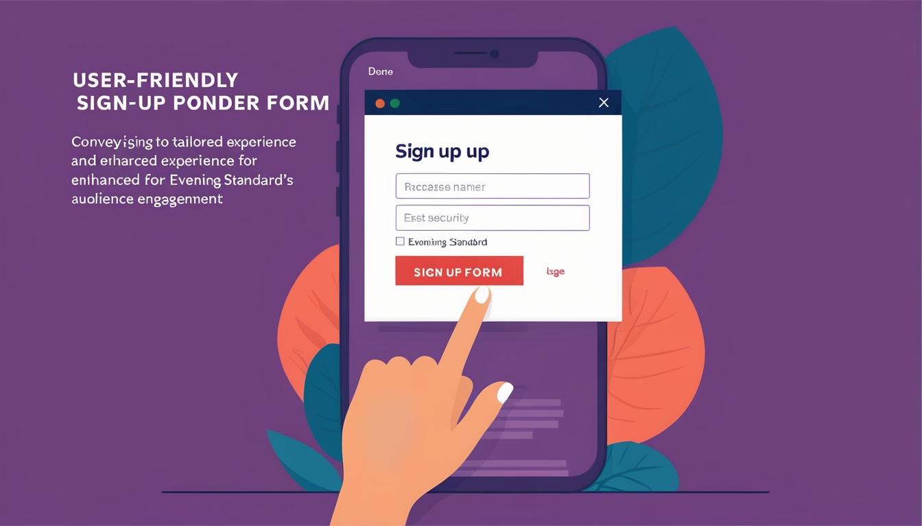 Evening Standard boosts user engagement with new account registration process
