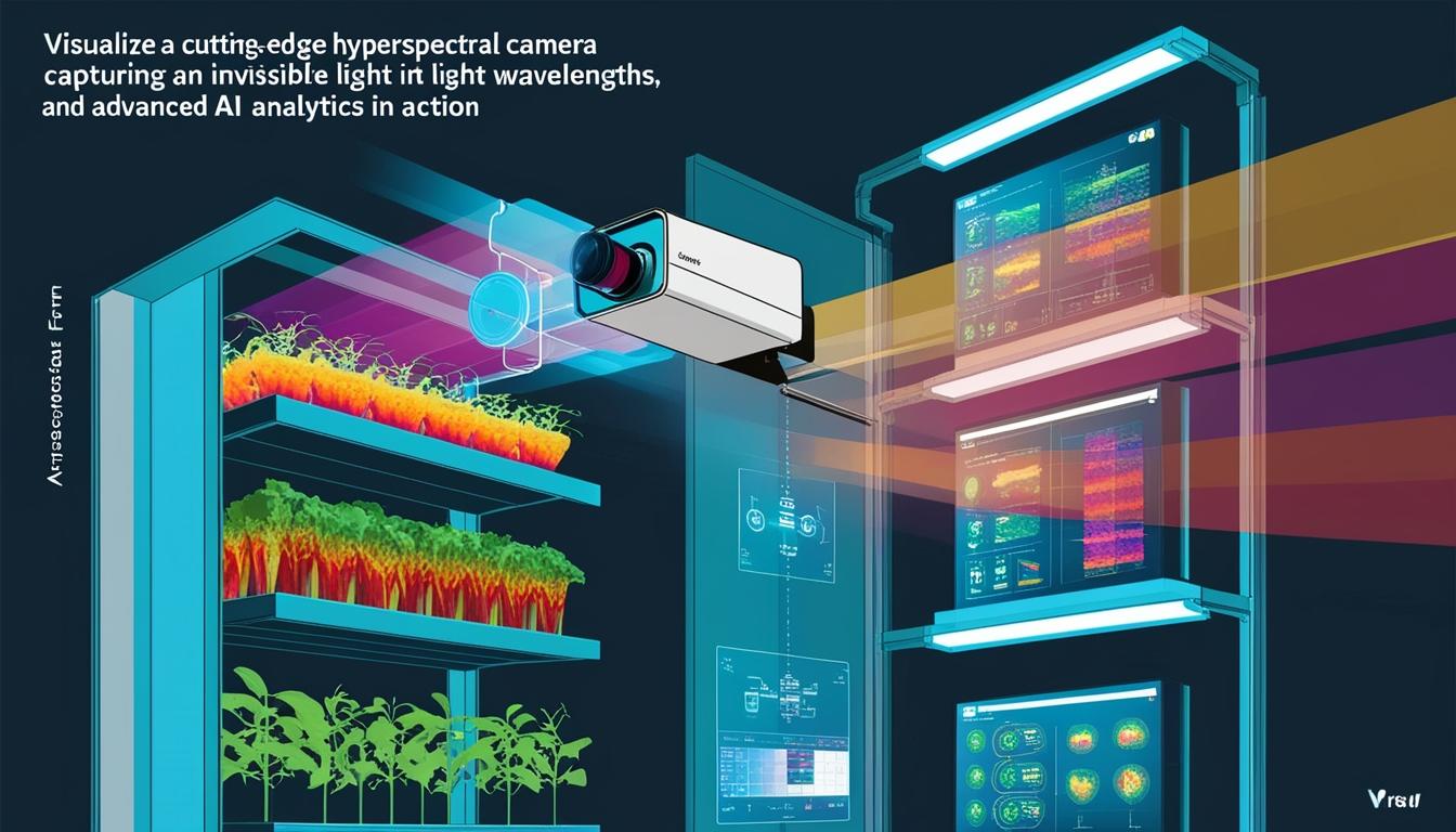 Groundbreaking hyperspectral camera system set to revolutionise vertical farming and surveillance