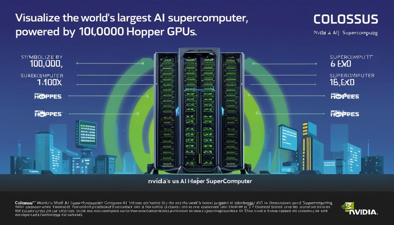 Nvidia and xAI join forces to spearhead AI supercomputing with Colossus