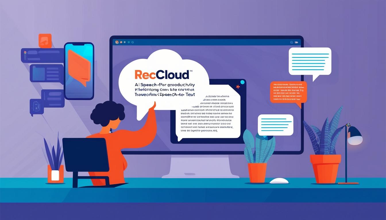 RecCloud's AI Speech-to-Text feature revolutionises transcription
