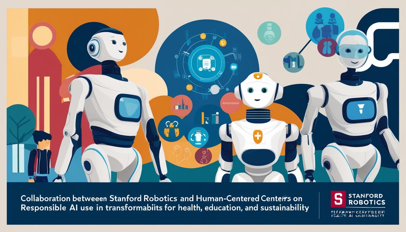 Stanford robotics centre and AI institute join forces to explore responsible AI uses