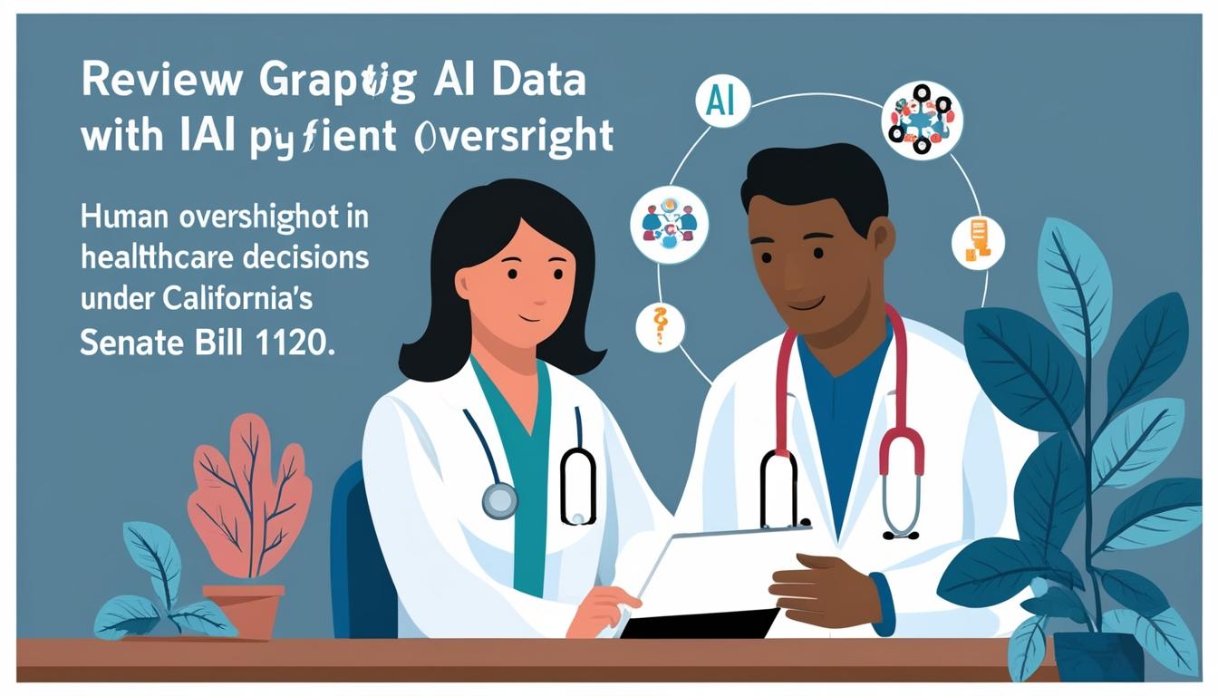 California enacts Senate Bill 1120 to regulate AI in healthcare decision-making