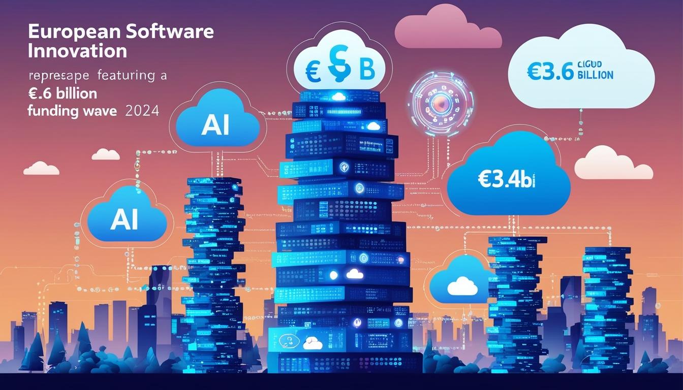 European software companies secure €3.6 billion in funding as industry evolves