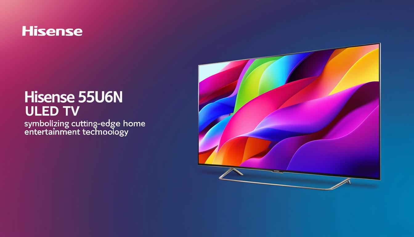 Hisense unveils cutting-edge 55” ULED TV with enhanced features for entertainment enthusiasts